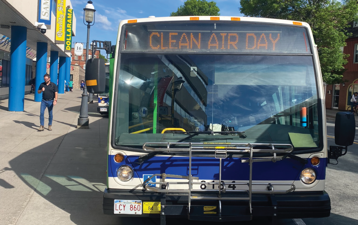 Photo of NB Lung Staff holding pinwheels