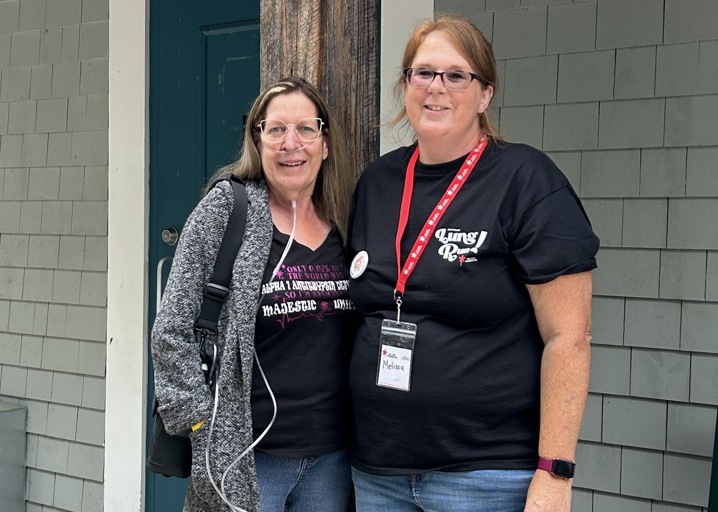 Photo of Bruce, a transplant patient, and his wife